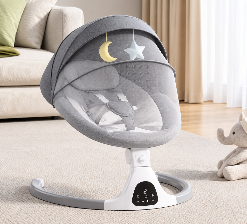 Fauteuil bébé berceau à bascule électrique | Lüma Stars