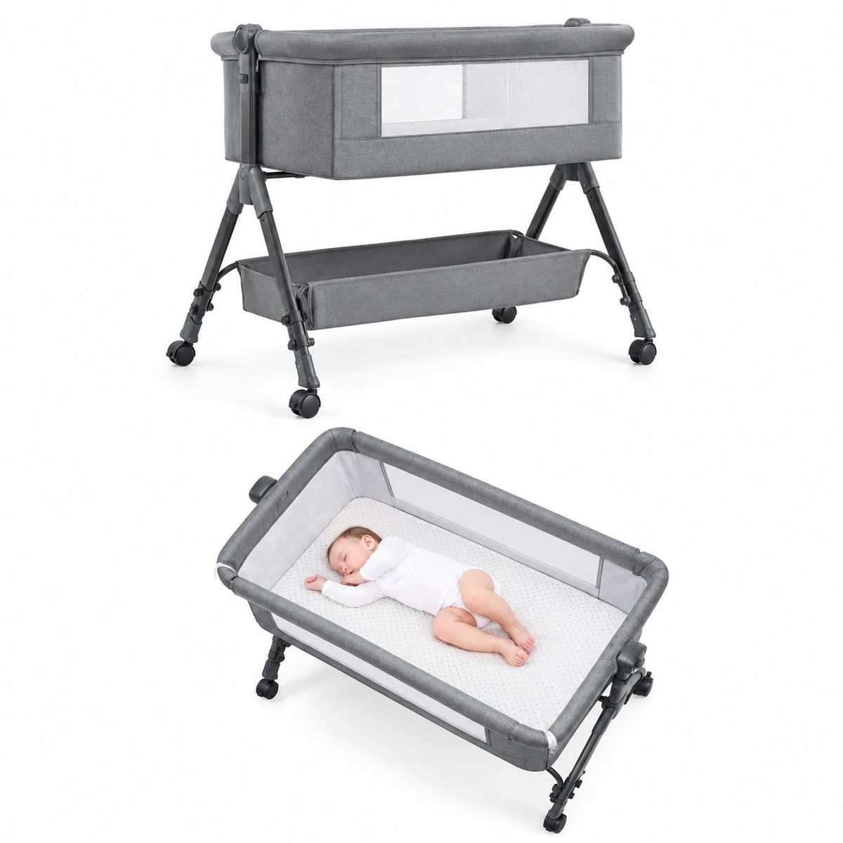 Lit bébé multifonctionnel convertible | Lüma Soft