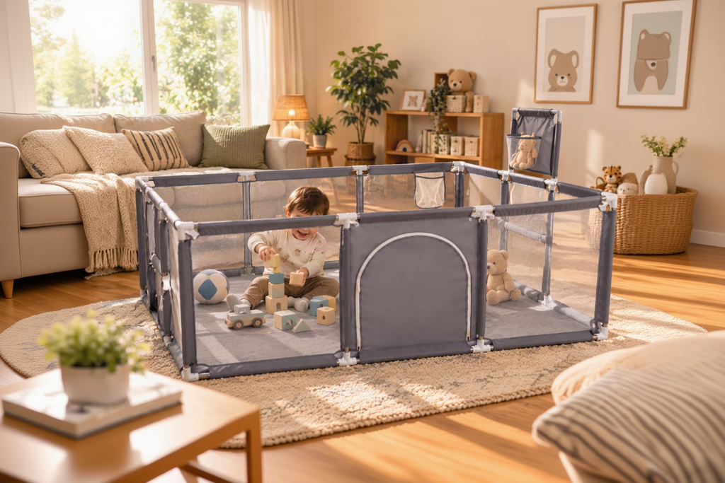 Parc de Jeu Bébé Pliable | Lüma Soccer