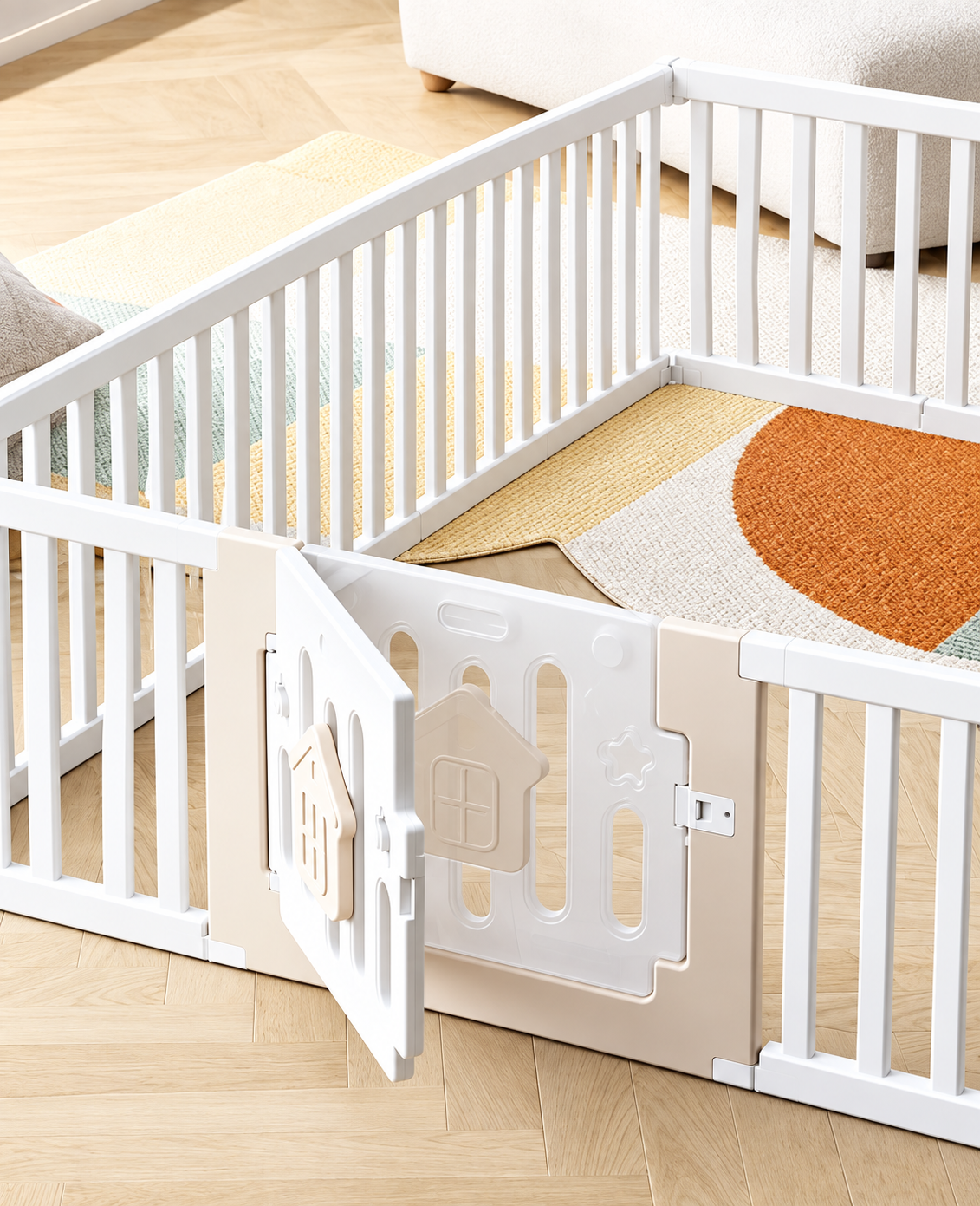 Parc Bébé Sécurisé et Évolutif | Lüma Nest