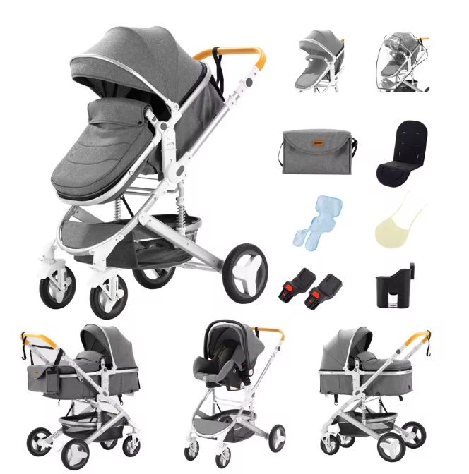 Poussette à apparence luxueuse 3-en-1 | Lüma Nova